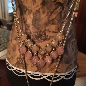 Lucky Brand druzy necklace
